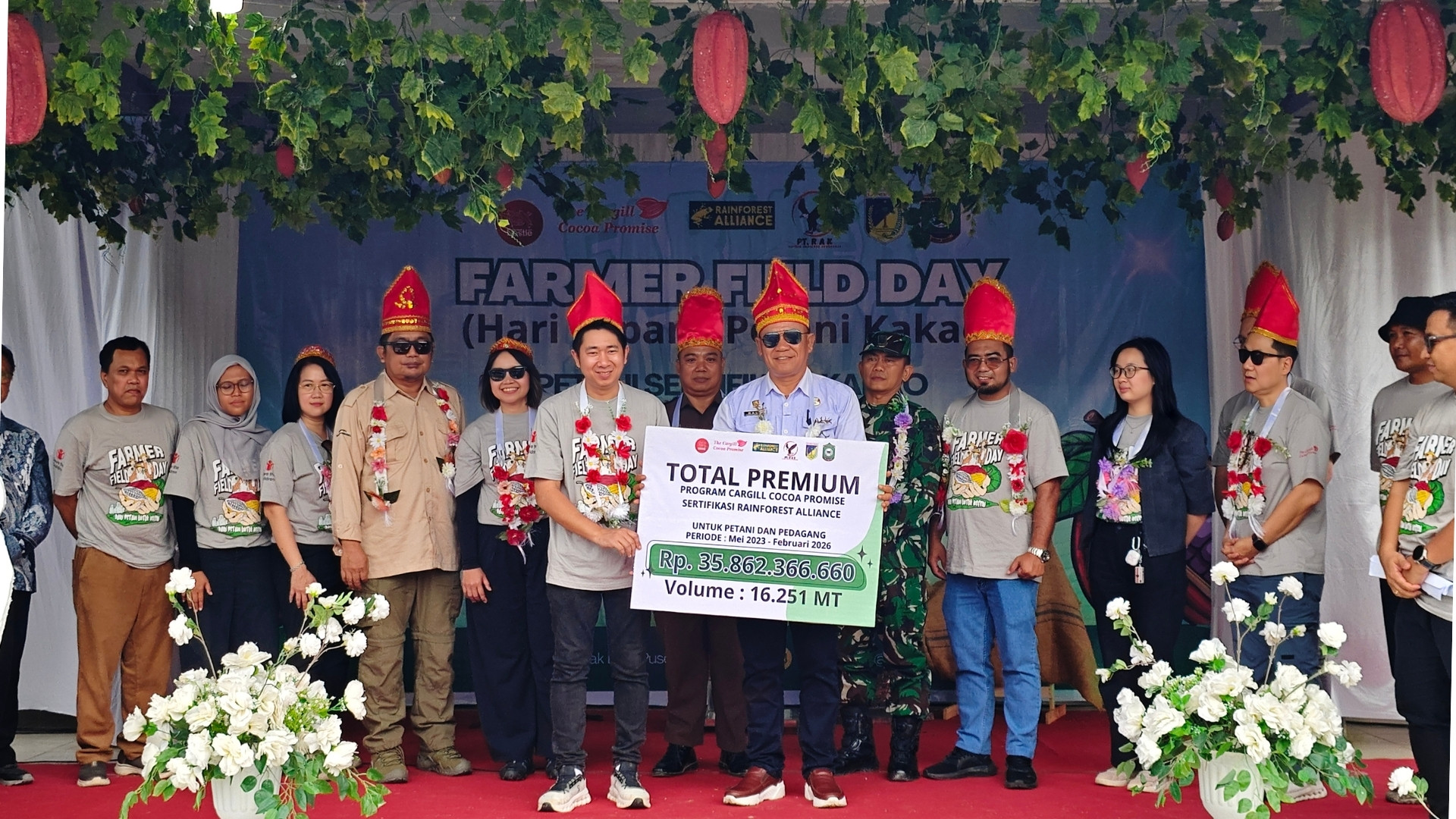 Cargill Supports Certified Cocoa Procurement in Indonesia with Rp38.8 Billion in Premiums for Farmers