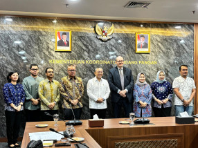 Pertemuan ICCO, ASKINDO, dan CSP dengan Menko Pangan. 