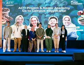 ACT! project and Narasi Academy Engage University Students to Consume Sustainable Products Through Workshop and Talk Show at Yogyakarta